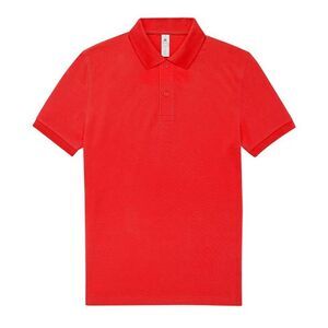 B&C Mens My Polo Shirt / Red